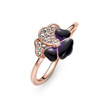 Anello Pandora Donna in Lega metallica Zirconia 180764C01-48 - 180764C01-50